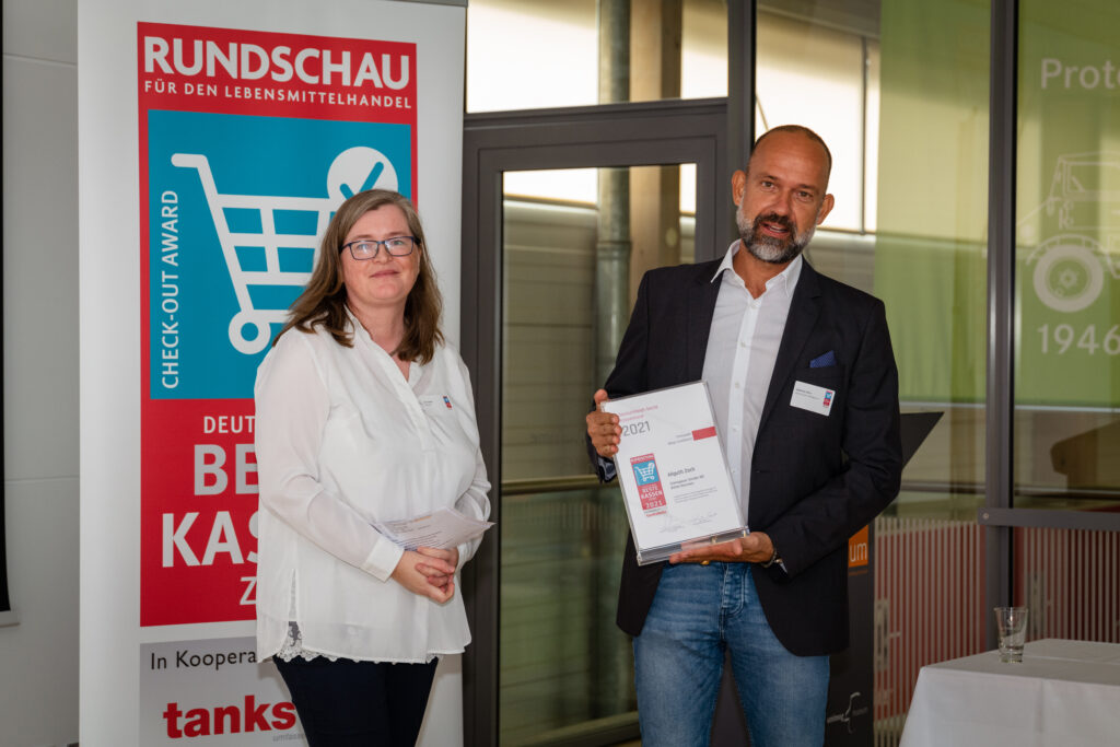 Deutschlands beste Kassenzone_Ckeck-Out Award 21 (Foto: Julia Babilon)